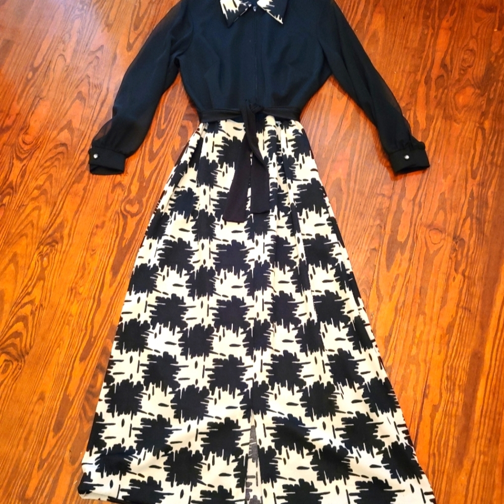 Vintage 70s Maxi Dress